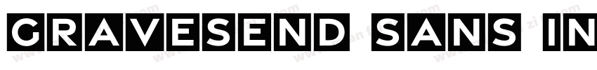 Gravesend Sans InlineAstounderSquar字体转换